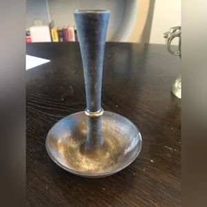 Jens Quistgaard for Dansk cast iron candlestick holder